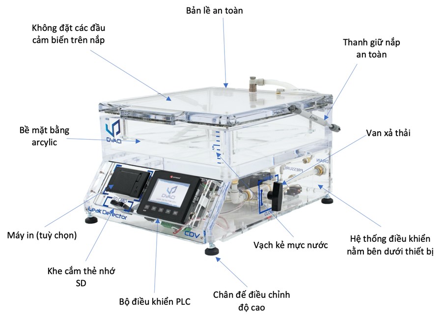 features dvaci cdv pharma packaging tightness tester