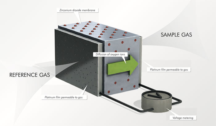 hiệu suất máy đo khí o2 co2 trong bao bì kruss