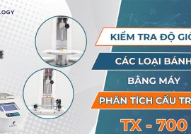 kiểm tra độ giòn bánh bằng máy phân tích cấu trúc