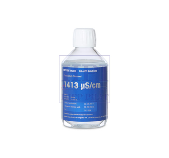 Dung Dịch Chuẩn Độ Dẫn Mettler Toledo 1413 us/cm (250mL)