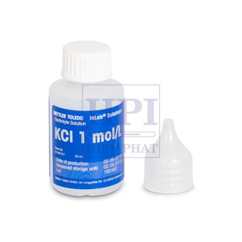 dung dịch bảo quản điện cực mettler toledo kcl 1m/l 25ml