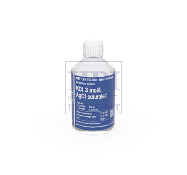 dung dịch bảo quản điện cực Mettler Toledo KCl 3 mol/L agcl (250mL)