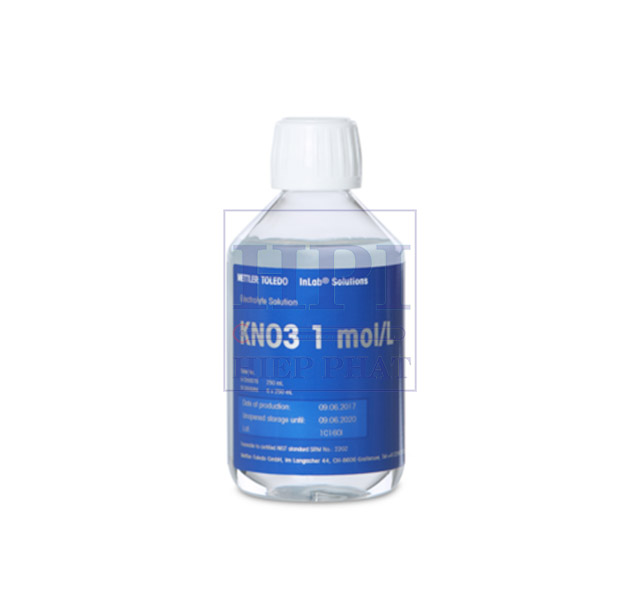 dung dịch bảo quản điện cực mettler toledo kno3 1 mol/L (250mL)