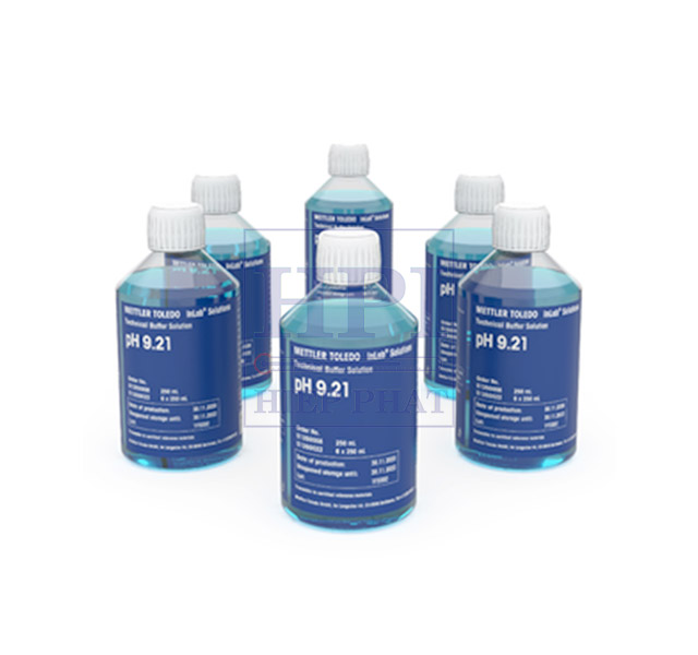 dung dịch chuẩn ph mettler toledo ph9.21 hộp 6 chai 250ml