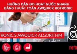 Đo hoạt độ nước nhanh bằng thuật toán awquick