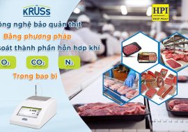 Công nghệ bảo quản thịt bằng phương pháp kiểm soát thành phần khí trong bao bì map