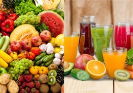 Độ ph trong trái cây, rau củ, nước ép trái cây phổ biến