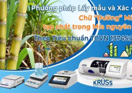 Phương pháp lấy mẫu và xác định chữ Đường mía