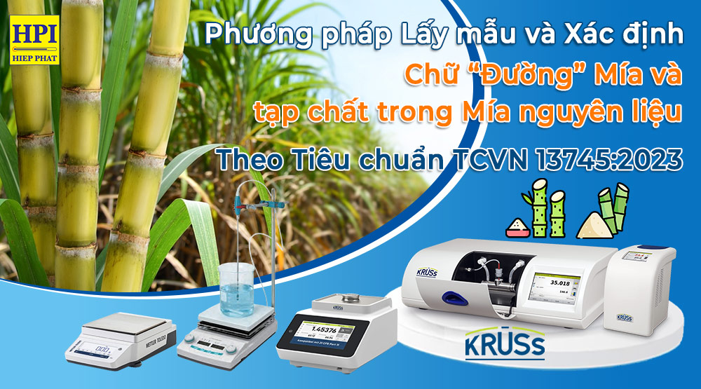 Phương pháp lấy mẫu và xác định chữ Đường mía