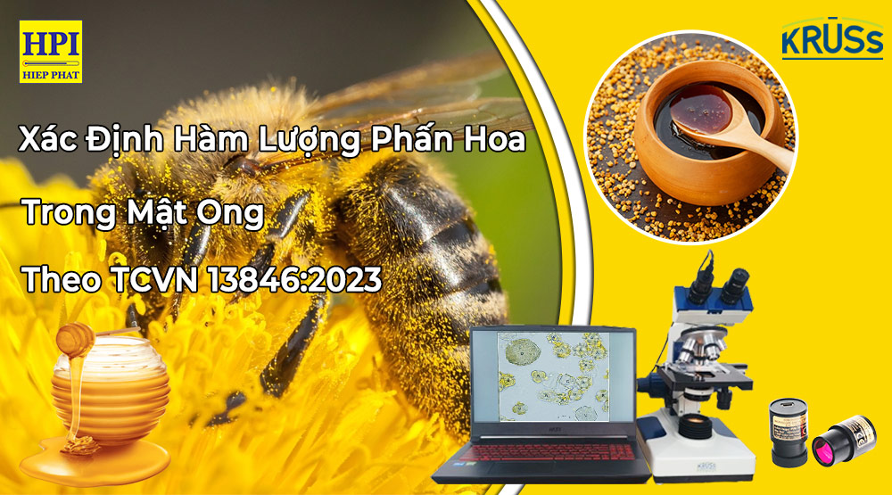 Xác Định Hàm Lượng Phấn Hoa Tương Đối Trong Mật Ong Theo TCVN 13846:2023