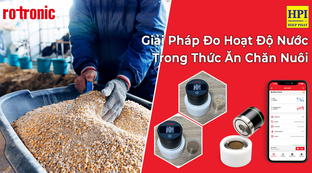 Đo Lường Hoạt Độ Nước Trong Thức Ăn Chăn Nuôi – Kiểm Soát Vi Sinh Vật Theo TCVN 8130 : 2009