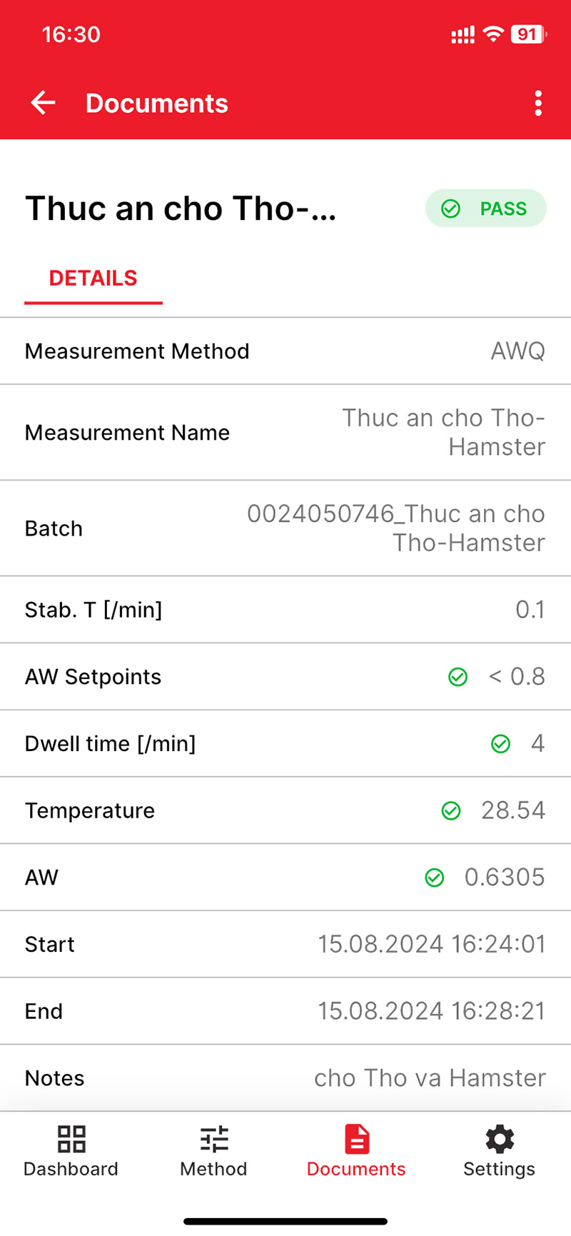 hoạt độ nước trong thức ăn cho thỏ