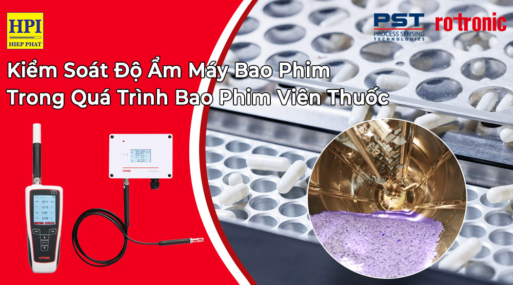 Kiểm Soát Độ Ẩm Máy Bao Phim Trong Quá Trình Bao Phim Viên Thuốc