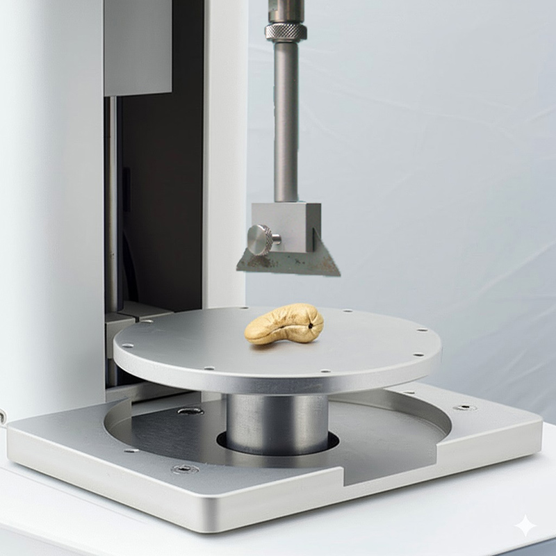 Phương Pháp Kiểm Tra Độ Cứng Và Độ Giòn Hạt Điều Rang