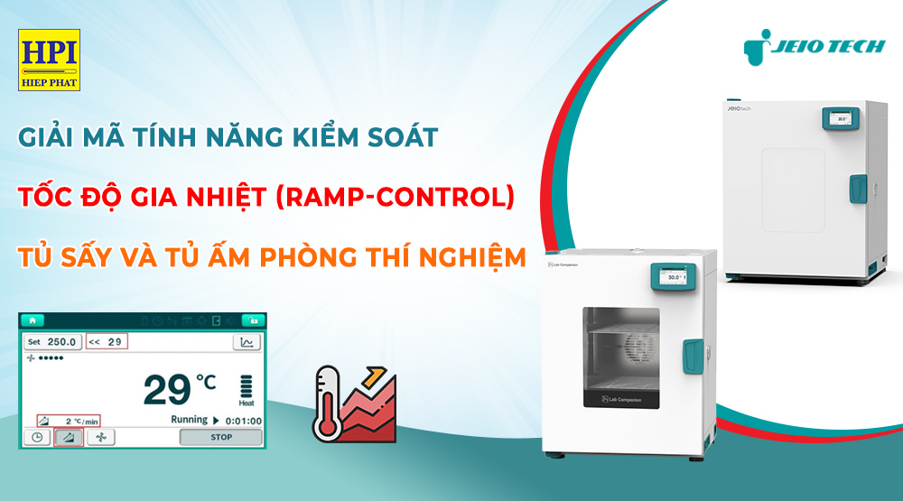 Giải Mã Tính năng kiểm soát tốc độ gia nhiệt (Ramp-Control) trong Tủ sấy và Tủ ấm phòng thí nghiệm