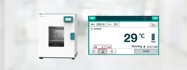 Giải Mã Tính năng kiểm soát tốc độ gia nhiệt (Ramp-Control) trong Tủ sấy và Tủ ấm phòng thí nghiệm