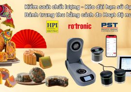 Kiểm soát hoạt độ nước bánh trung thu