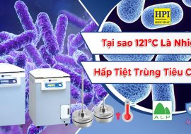 Tại Sao 121 Độ C Là Nhiệt Độ Hấp Tiệt Trùng Tiêu Chuẩn?