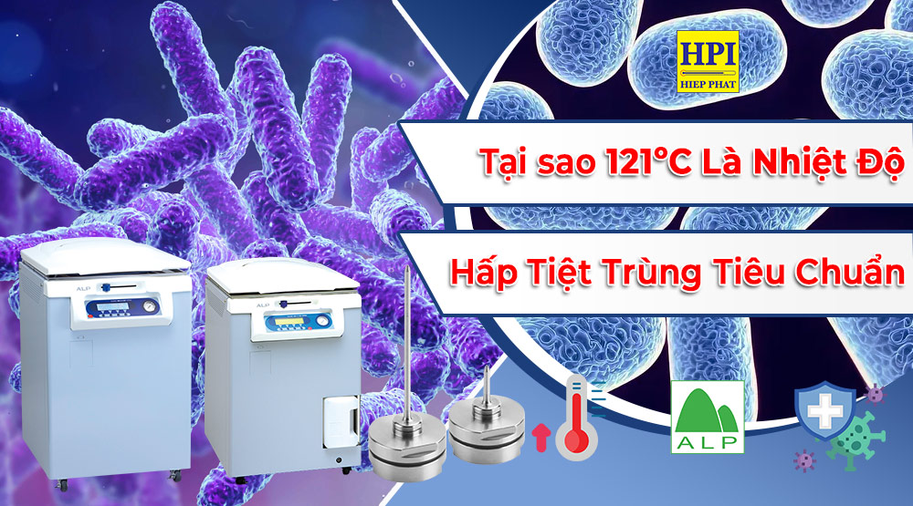 Tại Sao 121 Độ C Là Nhiệt Độ Hấp Tiệt Trùng Tiêu Chuẩn?