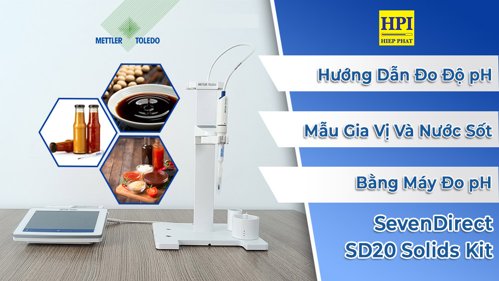 Giải Pháp Đo Độ pH của Nước Sốt Và Các Loại Gia Vị