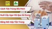 Cách Tiệt Trùng Đĩa Petri Nuôi Cấy Agar Đã Qua Sử Dụng Bằng Nồi Hấp Tiệt Trùng