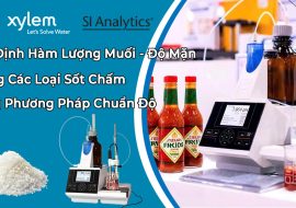 Xác Định Hàm Lượng Muối – Độ Mặn Trong Các Loại Sốt Chấm, Gia Vị Bằng Phương Pháp Chuẩn Độ