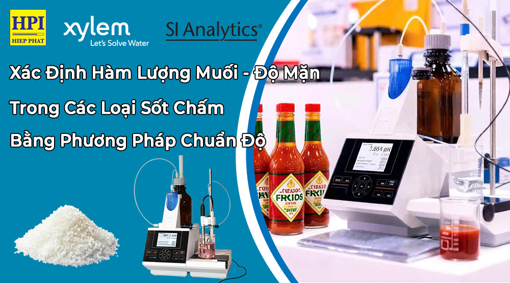 Xác Định Hàm Lượng Muối – Độ Mặn Trong Các Loại Sốt Chấm, Gia Vị Bằng Phương Pháp Chuẩn Độ