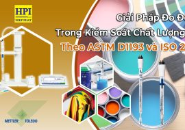 Giải Pháp Đo Độ pH Của Sơn Theo ASTM D1193 và ISO 23321