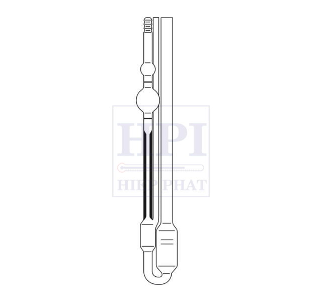 Nhớt Kế Mao Quản Thủy Tinh Ubbelohde DIN Xylem