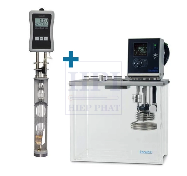 Thiết Bị Đếm Thời Gian Điện Tử Cho Nhớt Kế Mao Quản Xylem ViscoClock Plus m1 230v